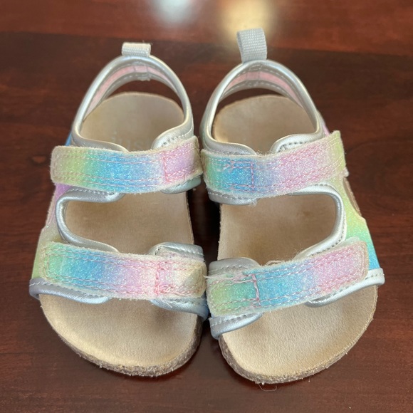Baby Girl Rainbow Sandals - Picture 1 of 6